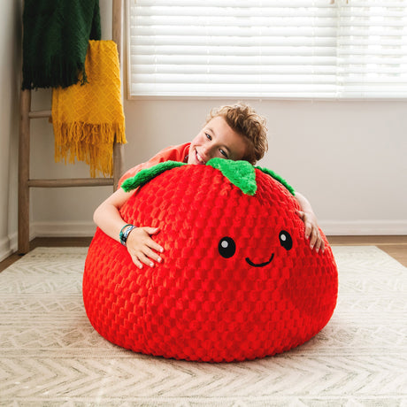 Strawberry PlushiPals-bean filled-Parc Decor