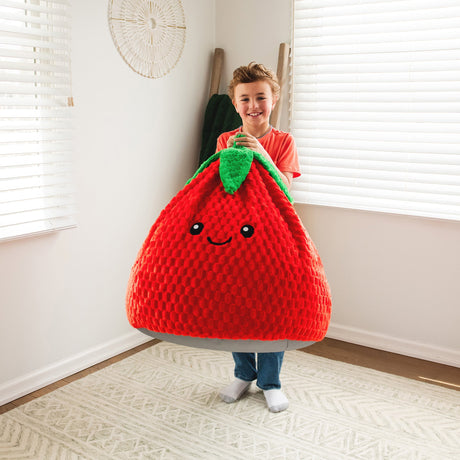 Strawberry PlushiPals-bean filled-Parc Decor