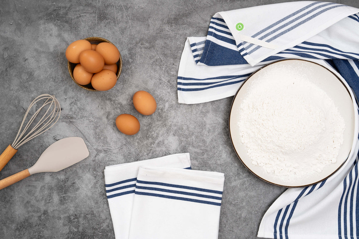 Striped Kitchen Towels-Kitchen & Dining-Parc Decor