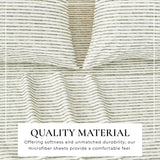 Striped Sheet Set - Evette Collection