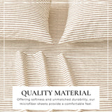 Striped Sheet Set - Evette Collection
