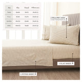 Striped Sheet Set - Evette Collection