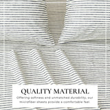 Striped Sheet Set - Evette Collection