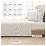 Striped Sheet Set - Evette Collection