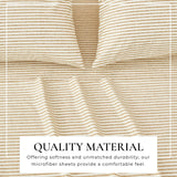 Striped Sheet Set - Evette Collection