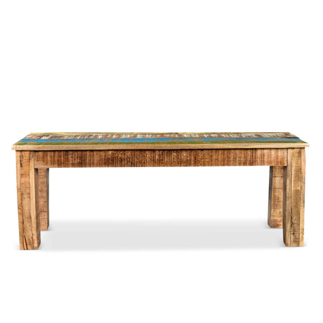 Suman Rustic Multicolor Bench - 60"-Bench-Parc Decor