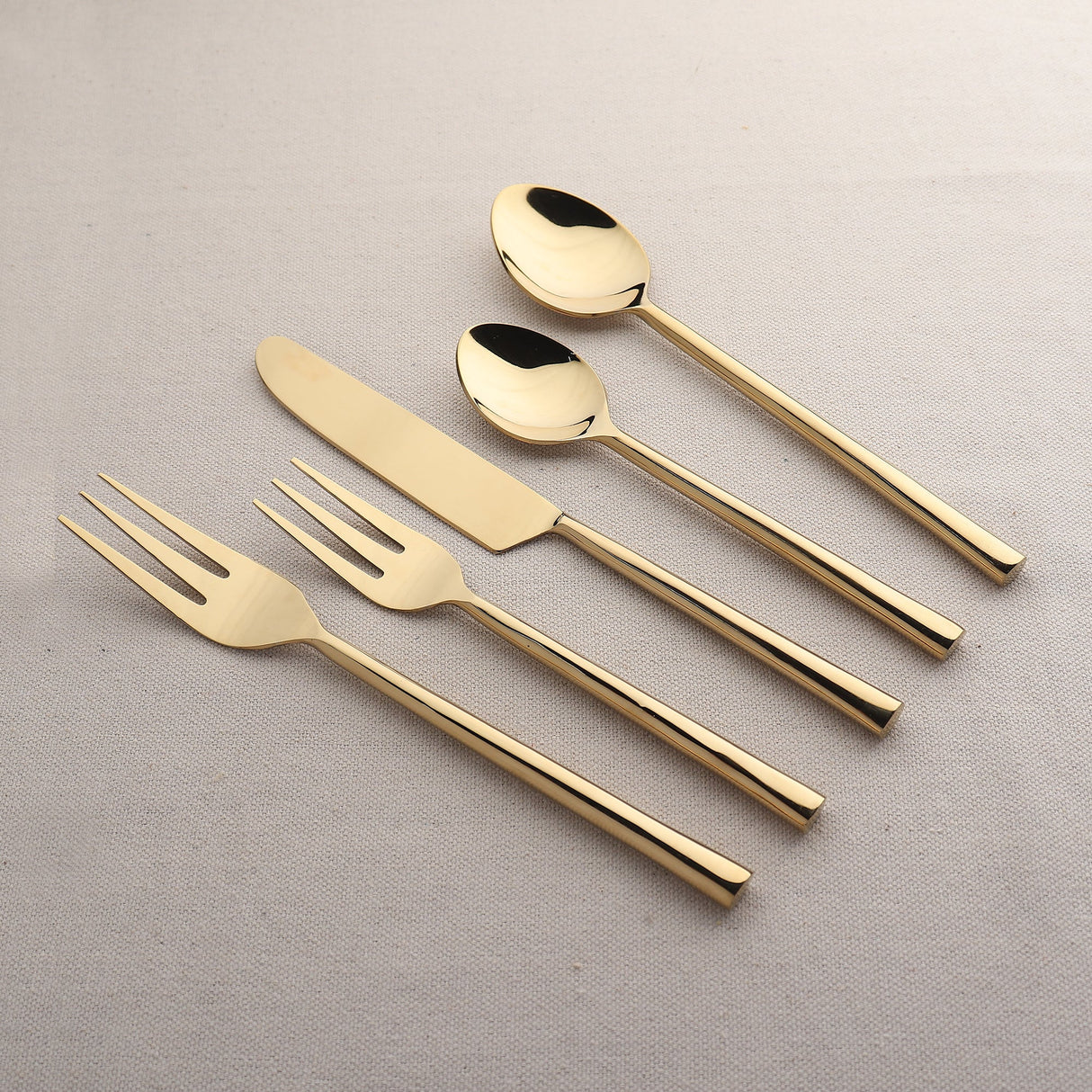 Sundance PVD 5 Pc. Flatware Set-flatware set-Parc Decor