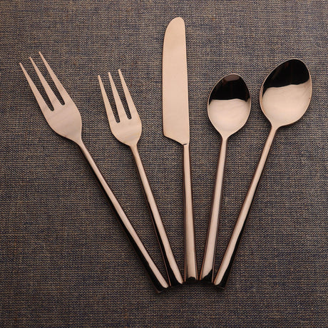 Sundance PVD 5 Pc. Flatware Set-flatware set-Parc Decor