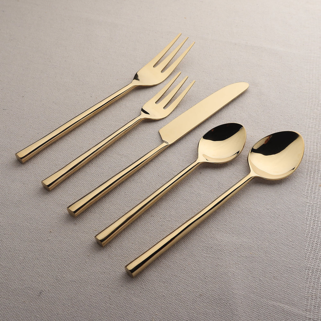 Sundance PVD 5 Pc. Flatware Set-flatware set-Parc Decor