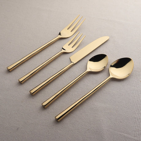 Sundance PVD 5 Pc. Flatware Set-flatware set-Parc Decor