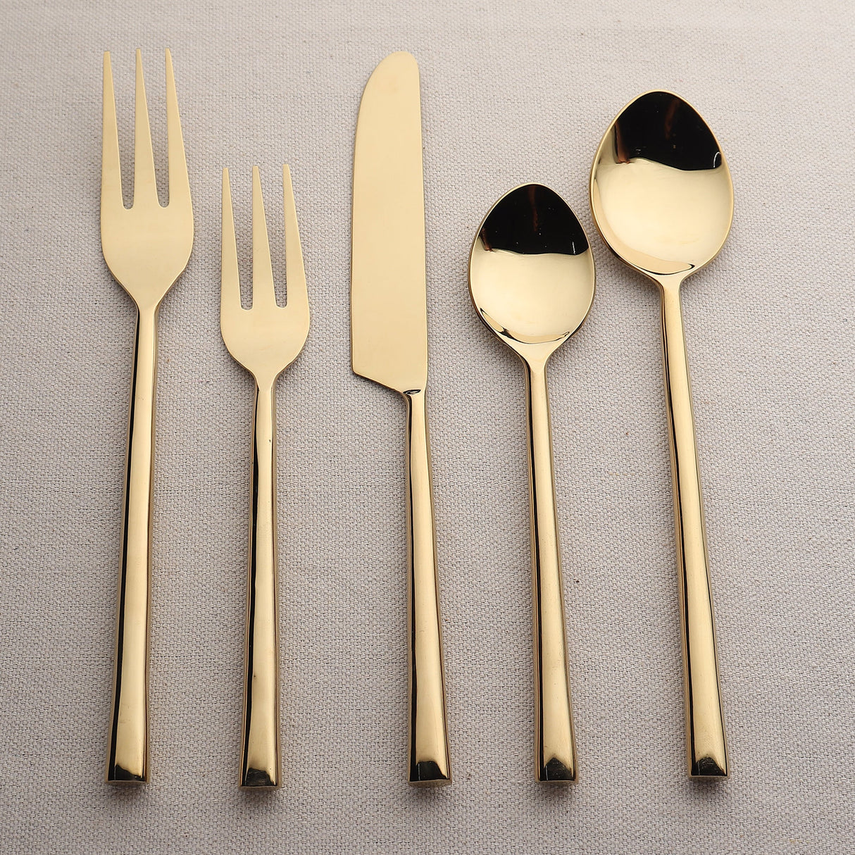Sundance PVD 5 Pc. Flatware Set-flatware set-Parc Decor