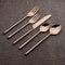 Sundance PVD 5 Pc. Flatware Set-flatware set-Parc Decor