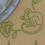 Sunlit Moss Linen Placemats – Set of 4