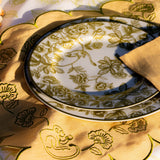 Sunlit Moss Linen Placemats – Set of 4