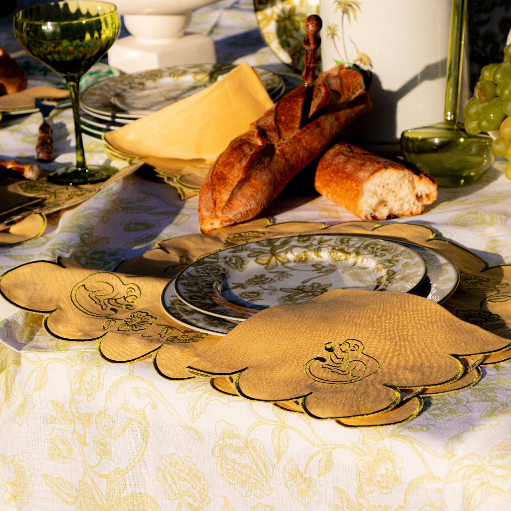 Sunlit Moss Napkin - Set of 4