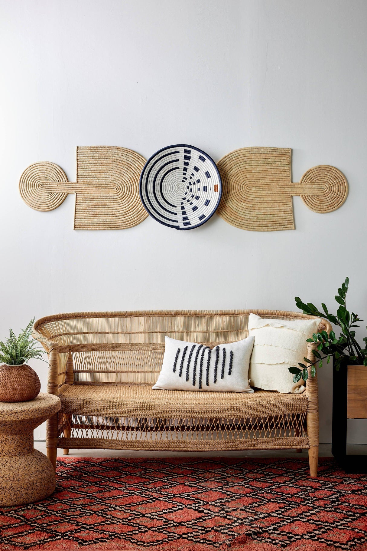 Sunrise Wall Basket-Wall Basket-Parc Decor