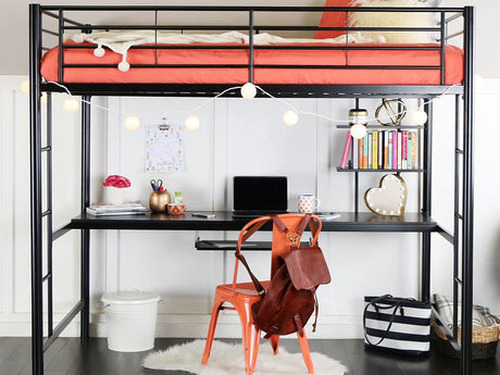 Sunset Full over Workstation Bunk Bed-Bedroom-Parc Decor