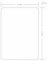 Sustinente White Carved Mirror-Mirrors-Parc Decor