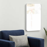 Sustinente White Carved Mirror-Mirrors-Parc Decor