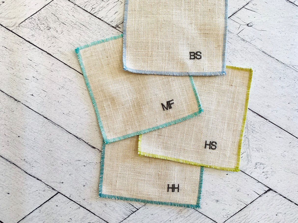 Sweary Cocktail Coasters, set of 8-Napkins-Parc Decor