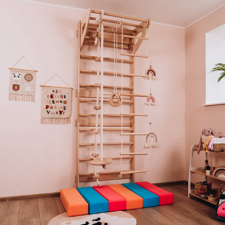 Swedish Ladder Gym-Swedish Wall-Parc Decor