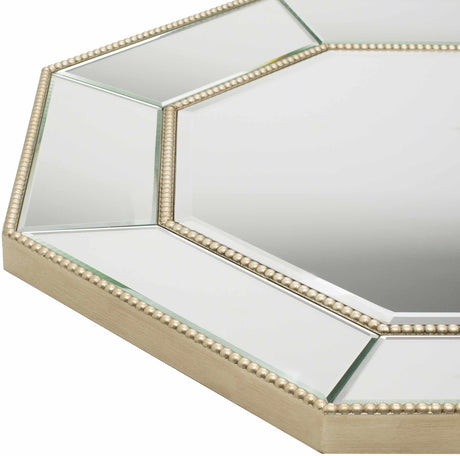 Swellendam Gold Octagonal Mirror-Mirrors-Parc Decor
