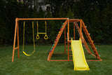 Sycamore Backyard Climbing Set – 2 Swings, Trapeze Bar & Outdoor Fun-Outdoor-Parc Decor