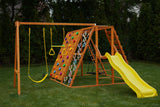 Sycamore Backyard Climbing Set – 2 Swings, Trapeze Bar & Outdoor Fun-Outdoor-Parc Decor