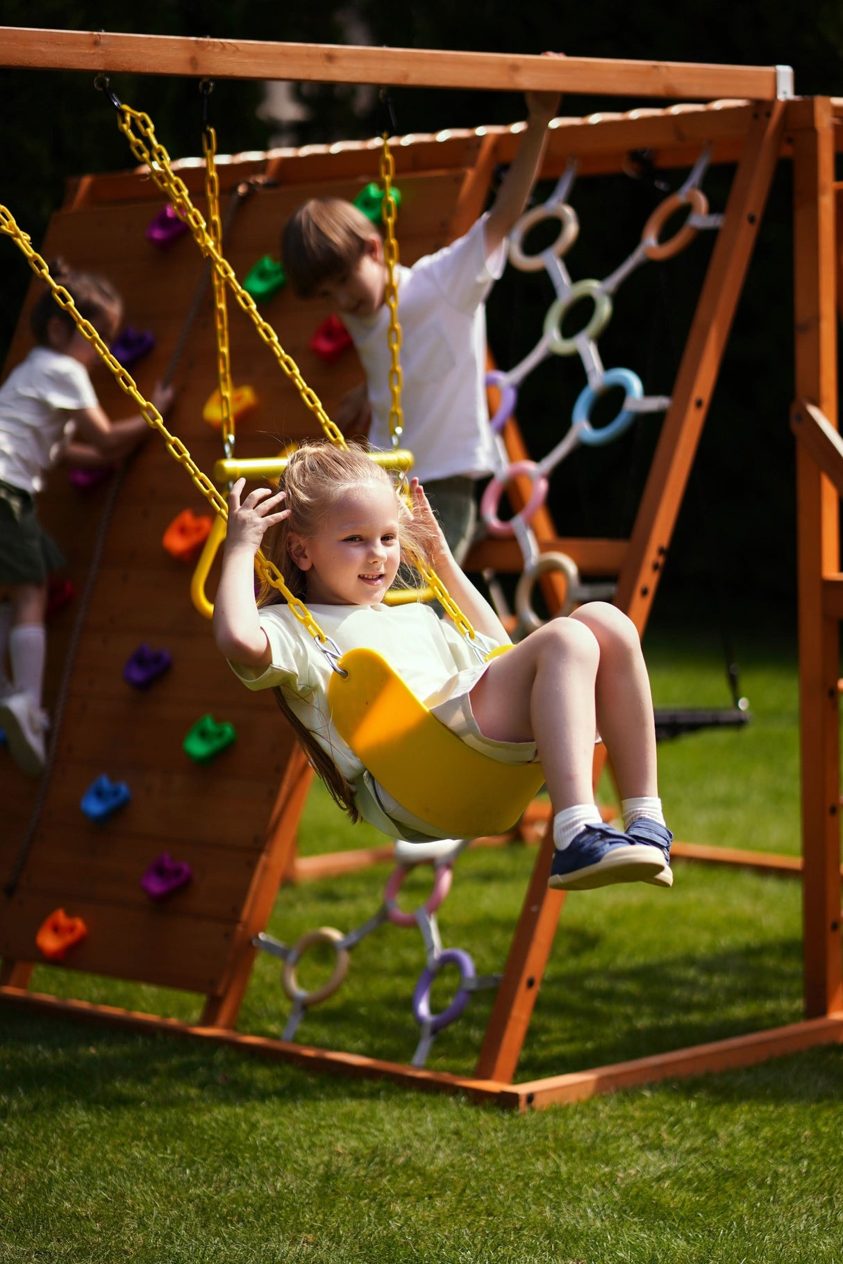 Sycamore Jumbo | Outdoor Sensory Swing Set & Jungle Gym