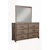 Sydney Mirror, Weathered Grey-Dresser Mirror-Parc Decor