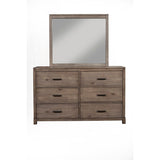 Sydney Mirror, Weathered Grey-Dresser Mirror-Parc Decor