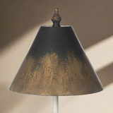 Tall Vintage Table Lamp with Black and Gold Shade-table lamp-Parc Decor