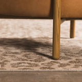 Tan Bonhill Leopard Print Area Rug-Rugs-Parc Decor
