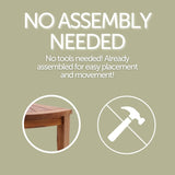 Tanzania Oiled Teak Shower and Bath Corner Stool with Shelf-Parc Decor