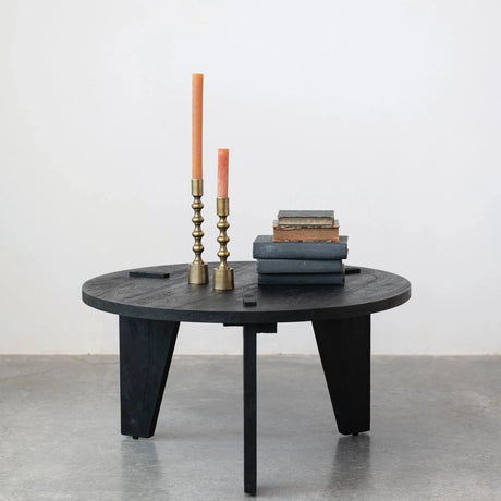 Taper Candle Holders, Antique Gold Finish, Set of 2-Candle Holders-Parc Decor