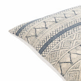 Tariji Monochrome Patterned Throw Pillow-Throw Pillows-Parc Decor