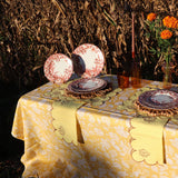 Tawny Marigold Linen Placemats – Set of 4