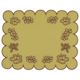 Tawny Marigold Linen Placemats – Set of 4