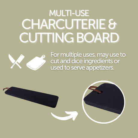 Teak Charcuterie/Cutting Board 24"