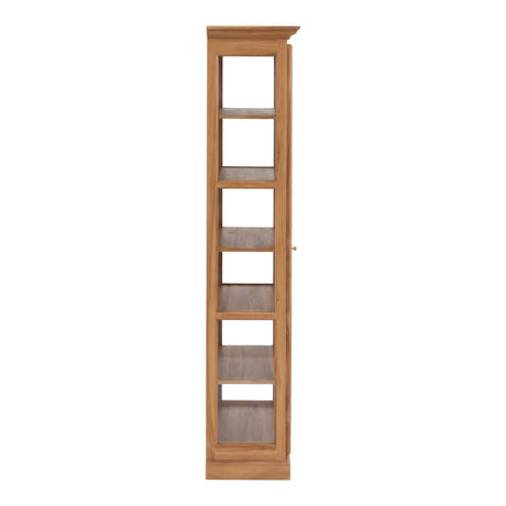 Teak Indoor Display Cabinet - 28"