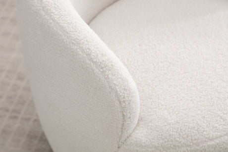 Teddy Swivel Barrel Accent Armchair Chair-Living Room-Parc Decor