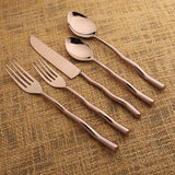 Tedpole PVD Flatware, 5-Pc. Place Setting-flatware set-Parc Decor