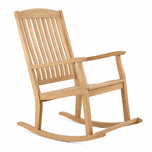 Telluride Oiled Teak Outdoor Patio Rocking Chair
