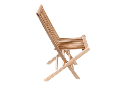 Telluride Teak Outdoor Patio Folding Chair-chair-Parc Decor