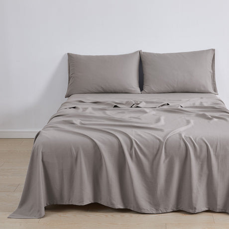 TENCEL™ Lyocell & Linen Blend Sheet Set - Magdalena Collection