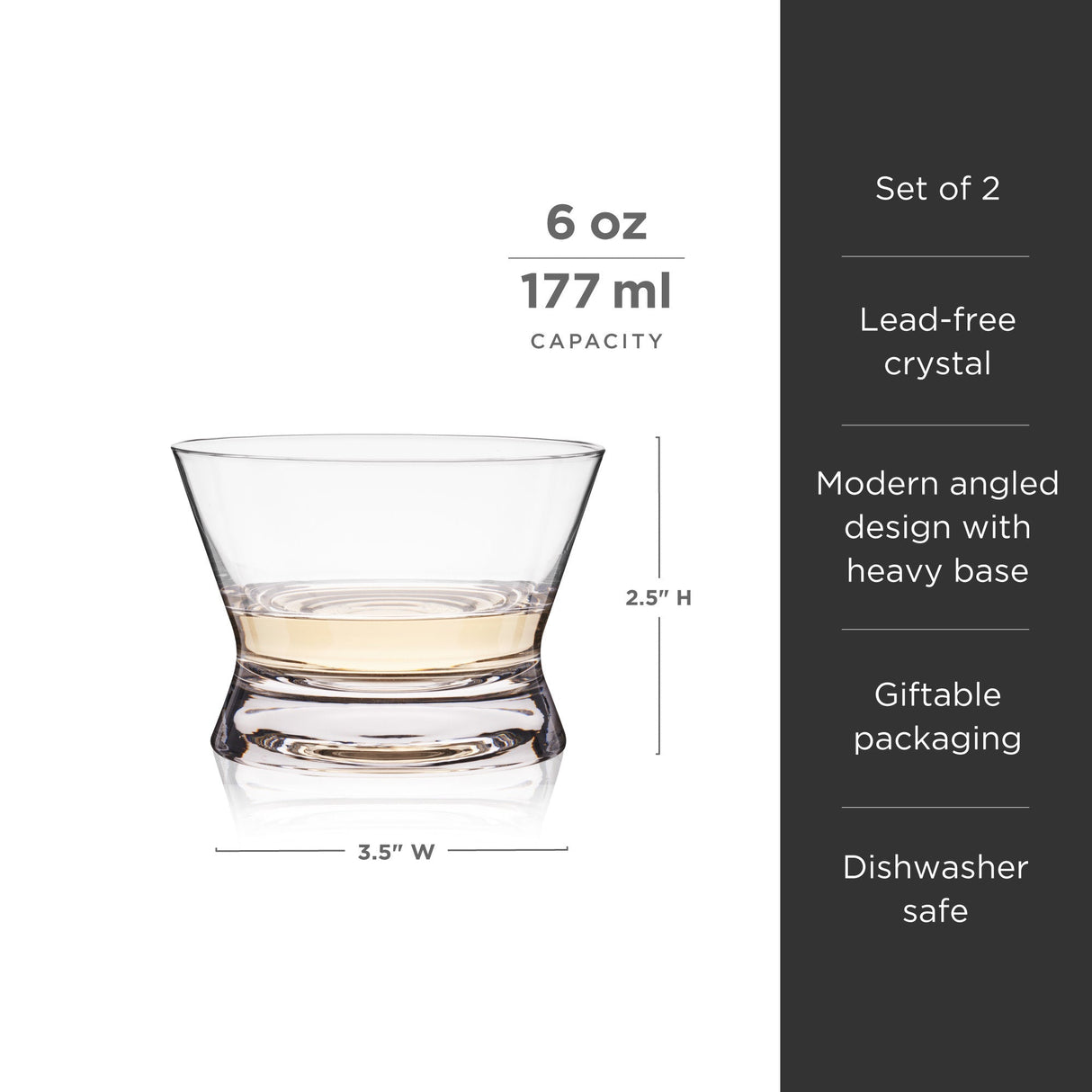 Tequila Tasting Glasses-product_type::stemless_cocktail_glasses-Parc Decor