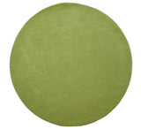 Terra Custom Made Modern Solid Design Green Hand Tufted Wool Rug
