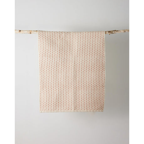 Terracotta Luxe Hand-Loomed Cotton Twill Mat