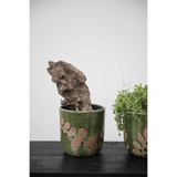 Terracotta Planter in Foliage Print, 2 Styles-Planters-Parc Decor