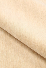 Terrain Hand Loomed Modern Beige Solid Design Wool Area Rug